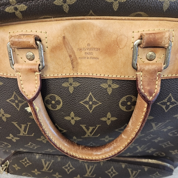 LOUIS VUITTON Monogram Evasion Boston Bag M41443 LV Auth - Picture 12 of 13